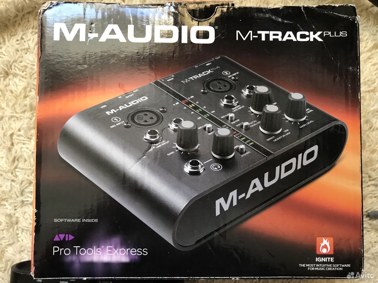 Track plus. M-Audio AUDIOBUDDY.