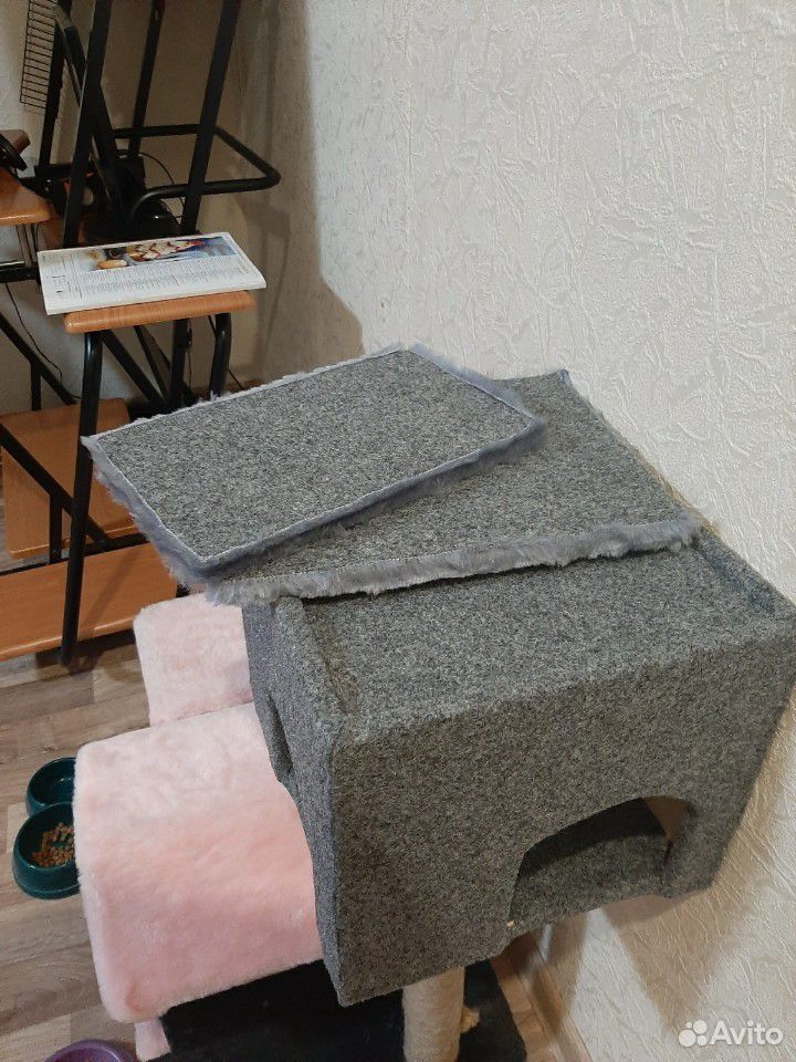 Настенный домик для кошки купить на Зозу.ру - фотография № 2