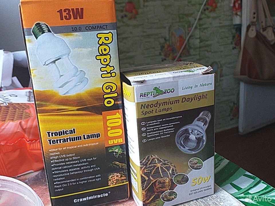 Новые лампы для террариума (для черепах, ящериц и купить на Зозу.ру - фотография № 1