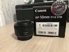Объектив Canon 50 1.8 STM объявление продам