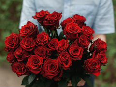 Розы Цветы букет роз доставка Казань 101 роза