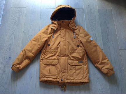 Осенняя куртка-парка на мальчика, размер 158