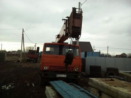 Автокран Камаз 21.7 м, гп 16 тонн