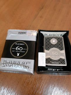 Zippo 60th Playboy Anniversary коллекционная LEd