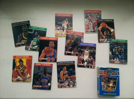 Баскетбольные карточки NBA 1990 г