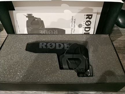 Микрофон ROde Videomic pro compact shotgun