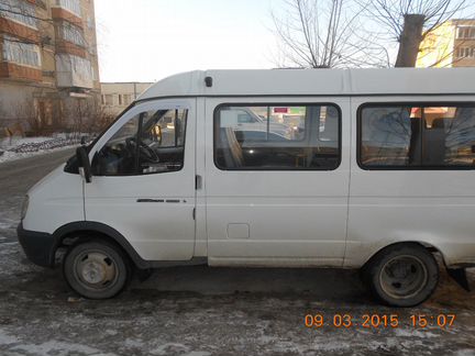 ГАЗ ГАЗель 3221 2.9 МТ, 2012, микроавтобус