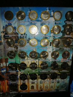 Продам набор коллекционных биметаллических монет н