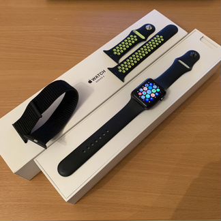 Apple Watch Series 3 42mm полный комплект