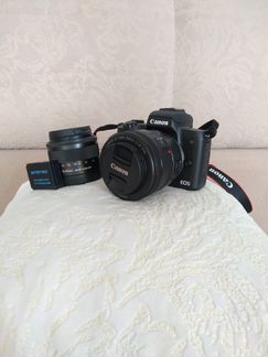 Canon EOS m50 kit + Canon EF 50mm f1.8 STM