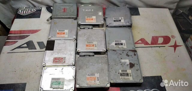 Блок управления двигателем эбу toyota