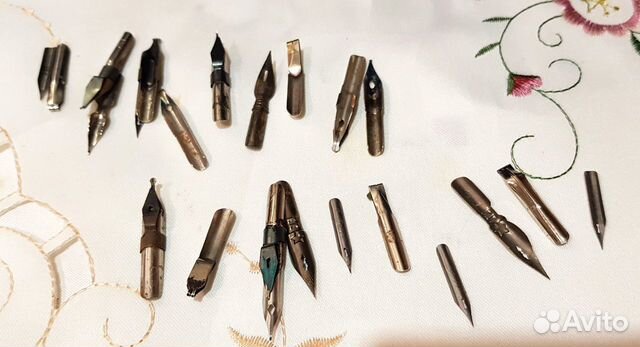 Перья никелированные для ручек СССР