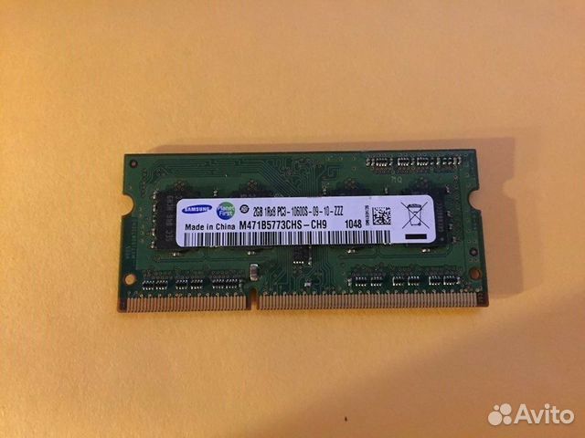 DDR3/DDR3L sodimm 2gb планка для ноутбука