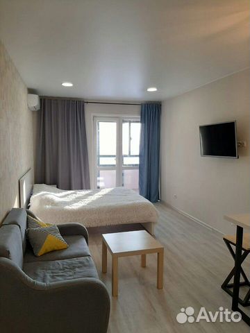 

Квартира-студия, 32 м², 2 кровати
