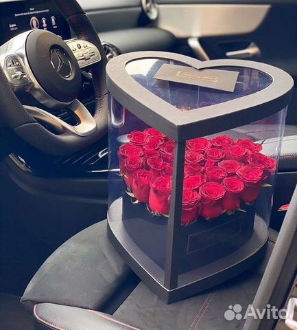 Цветы в коробках