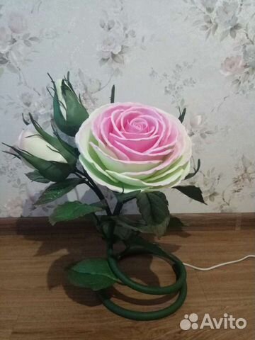 Светильник роза