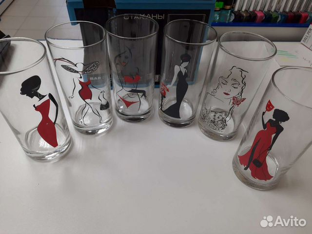 Стаканы в наборе