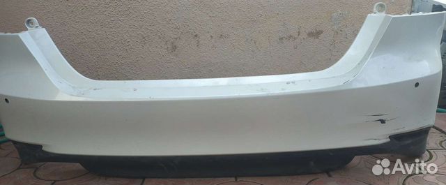 Задний бампер на Toyota Camry 70