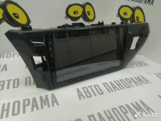 Магнитола на Toyota Corolla 160 на Андроиде 10