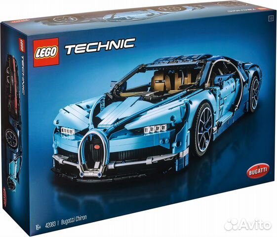 Новый Lego Technic 42083 Bugatti Chiron