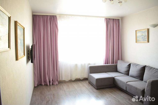 

1-к. квартира, 41,5 м², 1 кровать