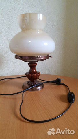 Лампа настольная СССР