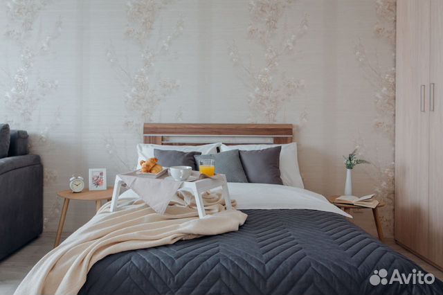 

Квартира-студия, 37 м², 2 кровати
