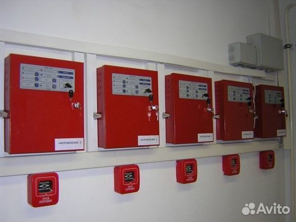 Установка пожарной сигнализации