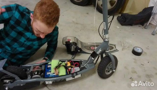 Электросамокат Т.О, гидроизоляция, запчасти