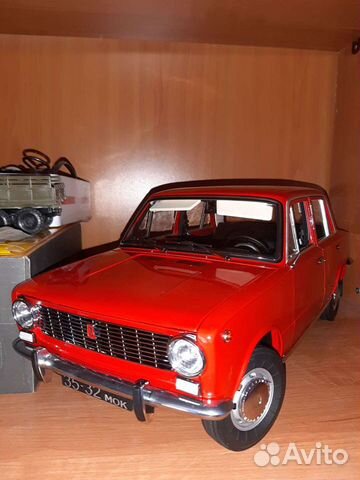 Ваз 2101 от ашет.Модель ваз-2101, масштаб 1:8
