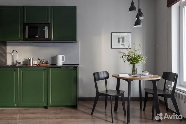 

Квартира-студия, 30 м², 2 кровати