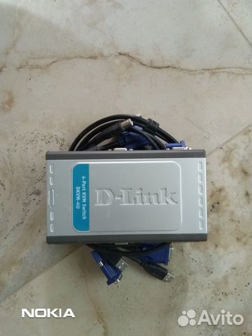 D-Link dkvm-4U, 4-портовый KVM-переключатель