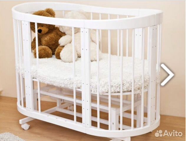 Овальная кроватка Паолина Красная звезда