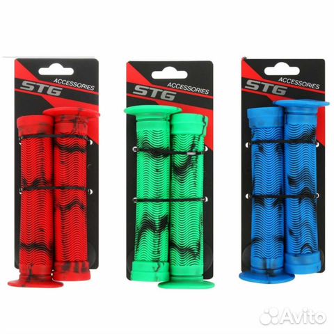 Грипсы велосипедные STG новые