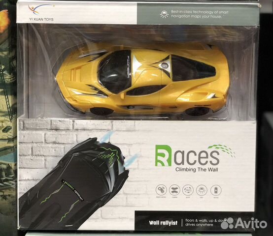 Машина антигравитация ездит по стене,потолку