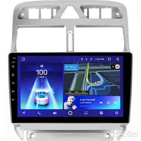 Магнитола Пежо 307 2001-2008 Андроид Teyes