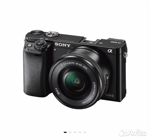 Фотоаппарат системный Sony Alpha A6000 Kit 16-50 B