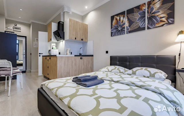 

Квартира-студия, 18,5 м², 1 кровать