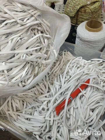 Резинка плоская (для масок/шляпная)