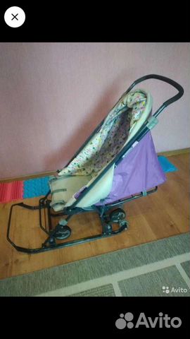 Коляска санки