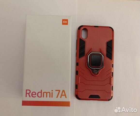 Чехол и защитное стекло для Xiaomi Redmi 7А