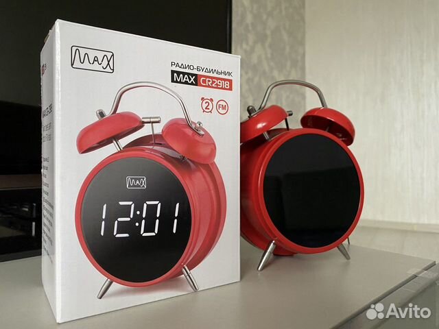 Радио часы будильник