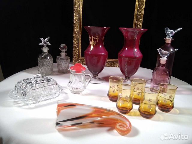 Фарфоровая и стеклянная посуда