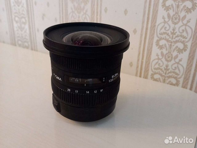 Объектив Sigma 10-20mm f/4-5.6 ех DC HSM Canon
