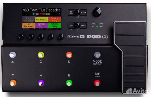 Гитарный процессор эффектов Line 6 POD Go