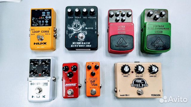 Гитарные педали эффектов