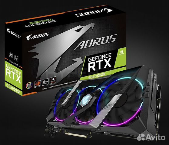 Видеокарта Gigabyte Geforce RTX 2080 super 8Gb
