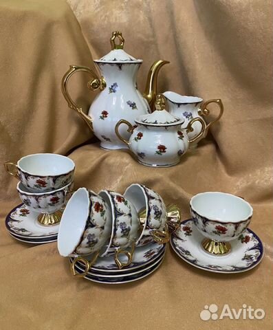 Посуда, чайный сервиз/форфор