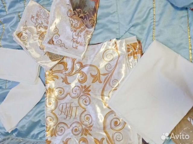 Комплект постельного белья шёлк евро