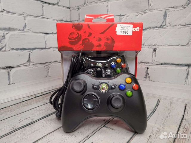 Геймпад xbox 360 проводной/гарантия